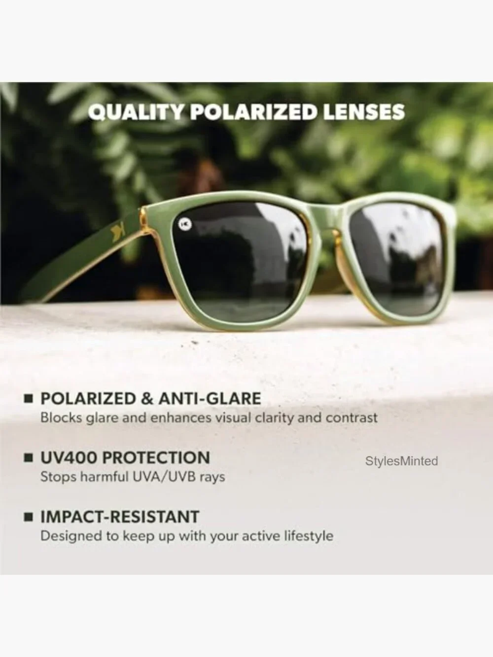 Unisex Polarized Sunglasses with UV400 Protection